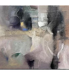 【玲廊滿藝】賴貞吟-C‘est la vie I(浮生若夢系列01)45.5x53.0cm