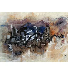 【玲廊滿藝】賴貞吟-C‘est la vie LX(浮生若夢系列60)97.0x145.5cm