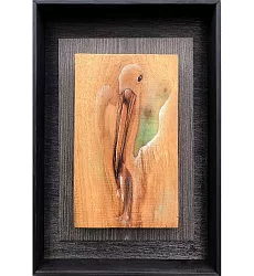 【玲廊滿藝】高智能-單身塘鵝24.5x14.5cm