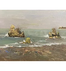 【玲廊滿藝】李佳燕-海闊天空33x24cm