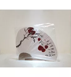 【玲廊滿藝】官瑛-多利圖 -日本京都扇(右)23.5x28cm