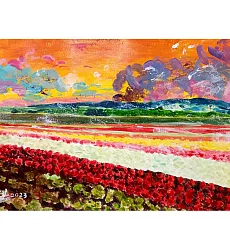 【玲廊滿藝】芒現-甜甜戀戀27.2x39.5cm