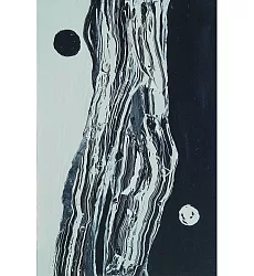 【玲廊滿藝】馬靜志 Ching Ma-陰和陽60x90cm