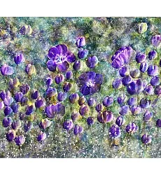 【玲廊滿藝】拾遺畫話Mina-伊甸園系列6-38x45cm