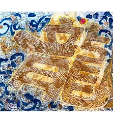 【玲廊滿藝】馬靜志 -龍馬金甲新天下38x47cm