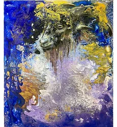 【玲廊滿藝】朱薇諺 Yen Yen-?是一切的存在 All in you53x45.5cm