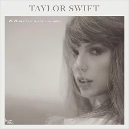 泰勒絲2026官方掛曆（收錄2025/9-2026/12月曆，不含塑膠材質）Taylor Swift Official 2026 12 X 24 Inch (Hanging) Monthly Square Wall Calendar Plastic-Free