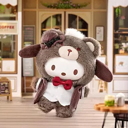 TOPTOY 三麗鷗 英倫下午茶系列搪膠毛絨 _單入隨機款