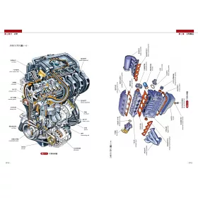 博客來 圖解汽車原理與構造 超過500張全彩解剖插圖 專有名詞中英對照 一舉透視汽車組成奧義