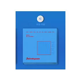 博客來 Twice 正規一輯 Twicetagram C版 藍色 韓國進口版