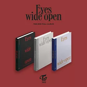 博客來 Twice Vol 2 Eyes Wide Open 正規二輯 韓國進口版 3版隨機