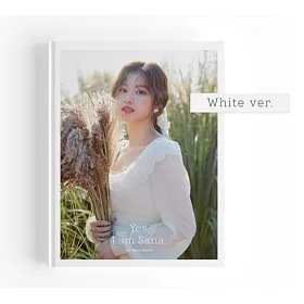 博客來 湊崎紗夏sana Twice Yes I Sana Photobook 寫真書 韓國進口版 White Ver