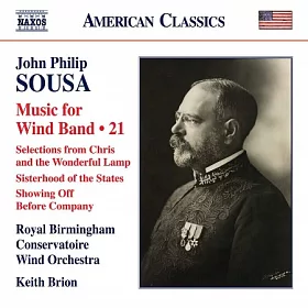 博客來 蘇沙 給管樂樂團蘇沙 Vol 21 布里翁 指揮 皇家伯明罕音樂學院管弦樂團