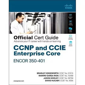 博客來 Ccnp And Ccie Enterprise Core Encor 350 401 Official Cert Guide