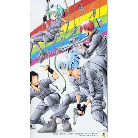 博客來 暗殺教室公式插畫資料設定手冊 卒業album時間