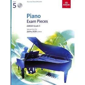博客來 英國皇家19 鋼琴考試指定曲第5級
