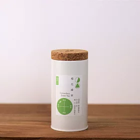 博客來 七三茶堂 桂花綠茶 大茶罐茶包14入