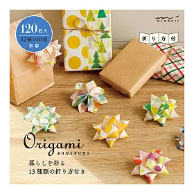 博客來 Midori Origami玩色紙1入 水彩綜合