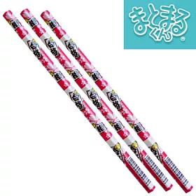 博客來 3支裝 まとまるくん合格五角鉛筆櫻花紅