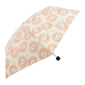 博客來 Wpc 日本抗uv五段迷你晴雨折傘 含傘套 花咲橘