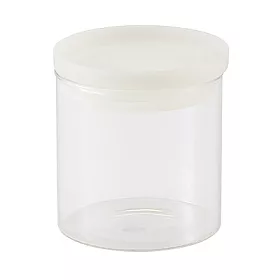 博客來 Muji無印良品 耐熱玻璃圓形保存容器 500ml