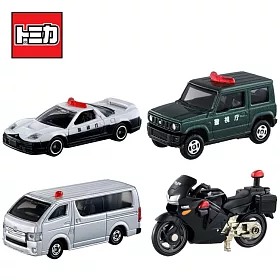 博客來 日本正版授權 Tomica 緊急事件警車組玩具車 巡邏車 警察車輛 警用車輛多美小汽車