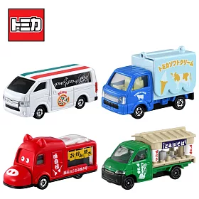 博客來 日本正版授權 Tomica 食物餐車車組屋台車車組餐車 屋台車 玩具車多美小汽車