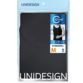 排汗速乾涼感背心- 黑