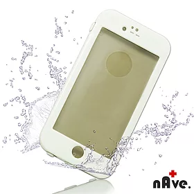 博客來 Nave Iphone6plus防水手機殼 3色 白