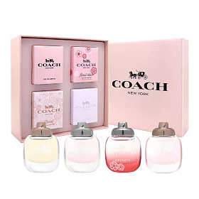 博客來 Coach 經典香水四入禮盒4 5ml 4