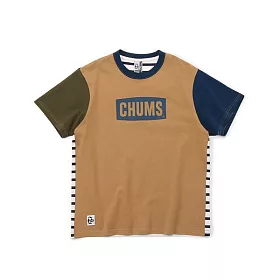 博客來 Chums 男女logo T Shirt美國棉短袖t恤crazy M 卡其綠