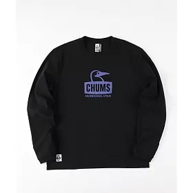 博客來 Chums 女booby Face L S T Shirt 長袖t恤黑 紫m 黑