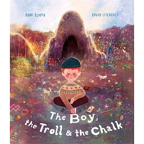 暢銷繪本搭檔再聯手《神奇畫筆開啟友誼》The Boy, the Troll, and the Chalk