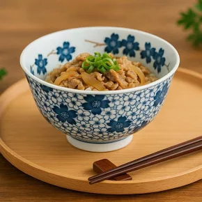 【日本野田】千年櫻 陶瓷丼餐碗 (3色)