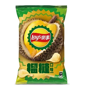 【Lay’s 樂事】榴槤口味洋芋片 X4 包