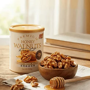 《紅布朗》香烤蜂蜜核桃(130g/罐)