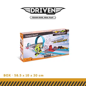【Battat】超級渦輪-極限迴圈雙軌賽道組_Driven系列