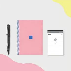 Neo smartpen｜Lamy 智慧筆 B5線圈筆記本組合II Lamy+櫻花粉