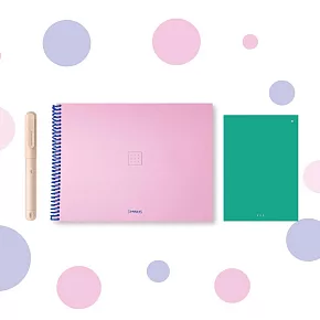 Neo smartpen｜dimo 嶄新生活 絢麗多彩組 櫻花粉x少女粉