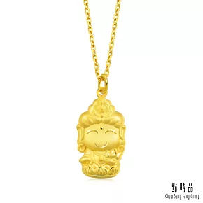 【點睛品】大勢至菩薩 黃金吊墜_計價黃金