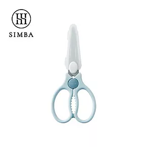 【小獅王辛巴】嬰兒食物金剛剪 晨藍