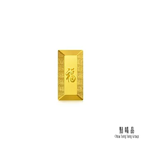 【點睛品】喜納多福兩 珍藏黃金金磚_計價黃金(1兩)