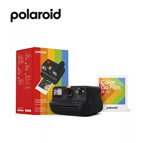 Polaroid 寶麗來拍立得GO G2 套裝版  (內附16張相紙) 黑色