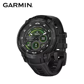 GARMIN INSTINCT Crossover AMOLED 實體指針GPS智慧錶 45mm - 軍事戰術版  極致黑