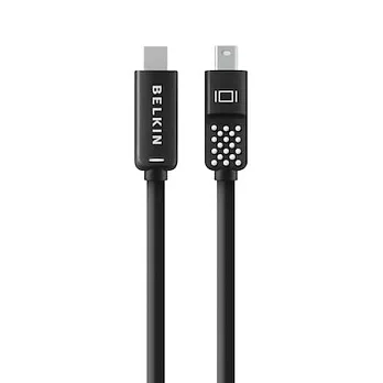 Belkin Mini Displayport to Mini Displayport 高級 轉接線黑色