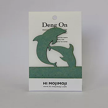 鍵盤專用 動物造型MEMO紙(大)-海豚