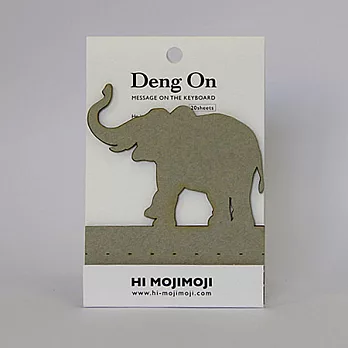 鍵盤專用 動物造型MEMO紙(大)-大象