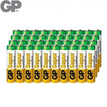 GP超霸 - 四號鹼性電池40入超值包