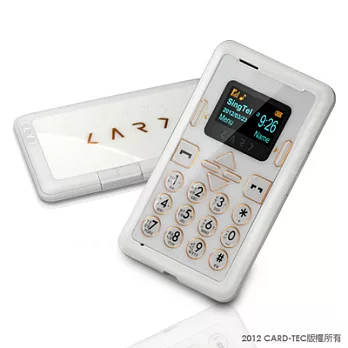 CARD Phone New CM1 強襲藍牙撥號名片機(白)(本產品台灣僅適用配對智慧型手機藍牙撥接使用)(白)
