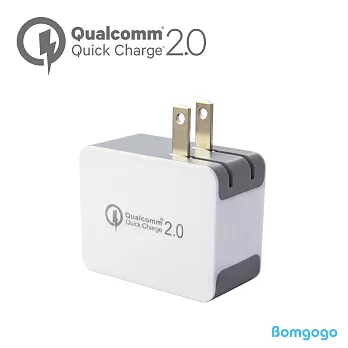 Bomgogo Quick Charge2.0認證 USB智能快速電源供應器